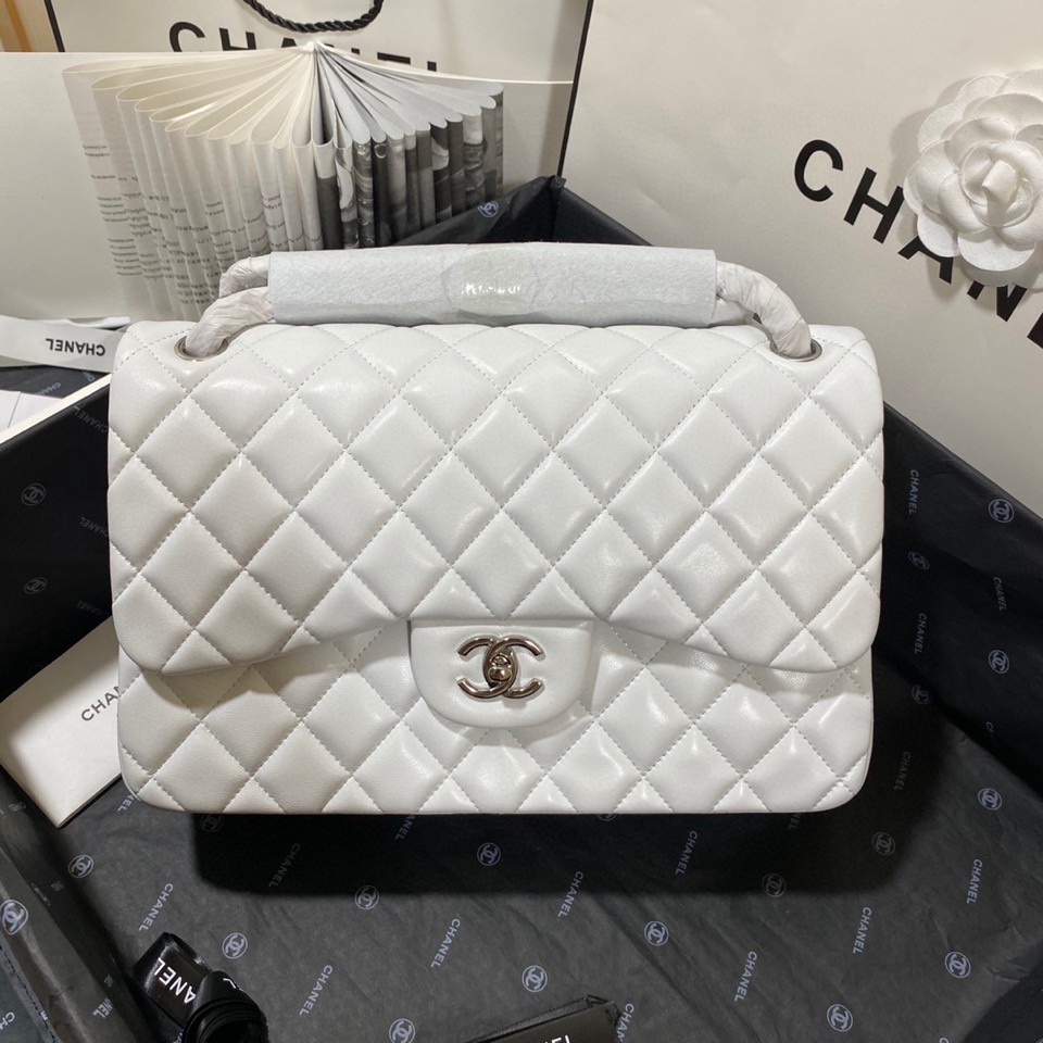 Ch*el flap bag large