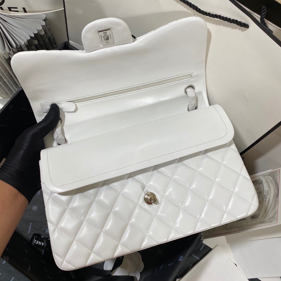 Ch*el flap bag large