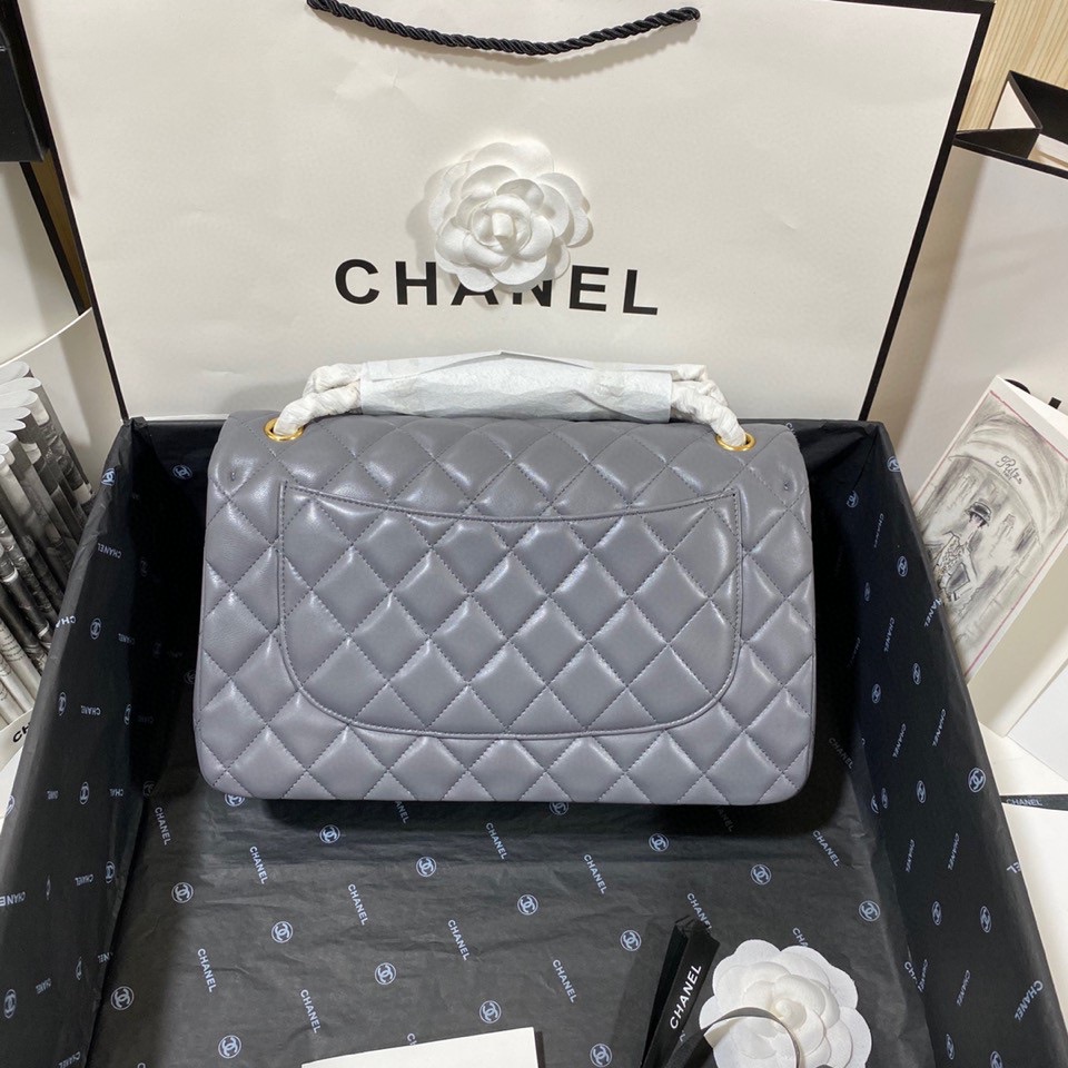 Ch*el flap bag large
