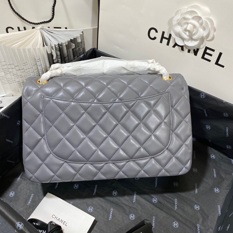 Ch*el flap bag large