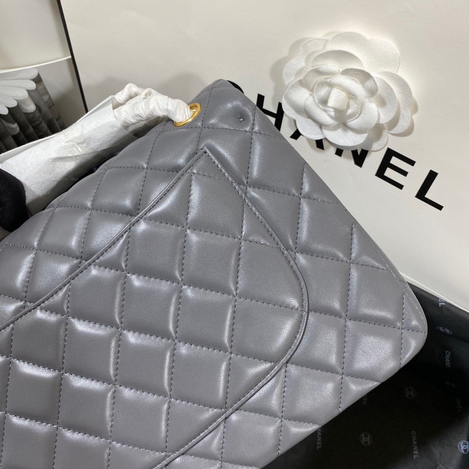 Ch*el flap bag large