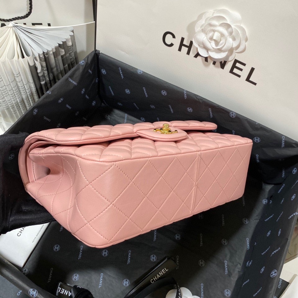 Ch*el flap bag large