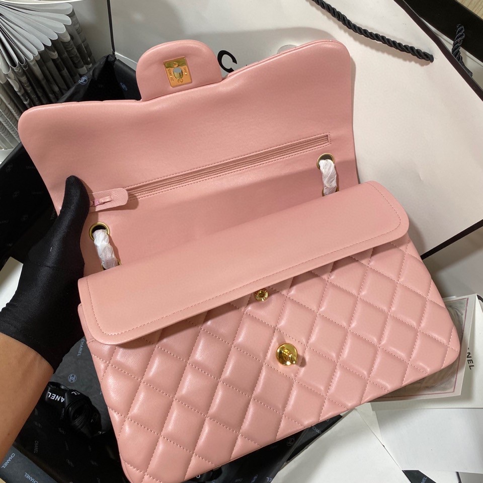 Ch*el flap bag large