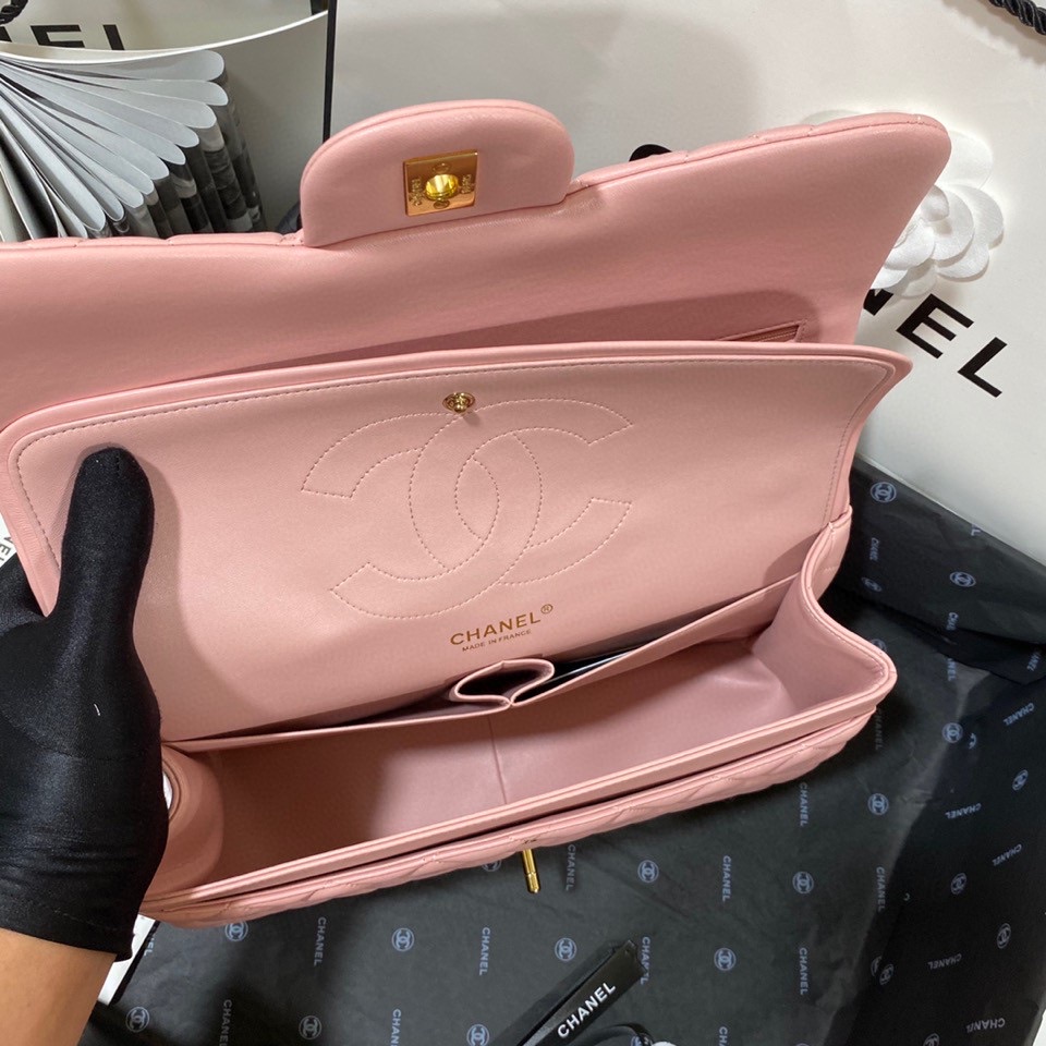 Ch*el flap bag large