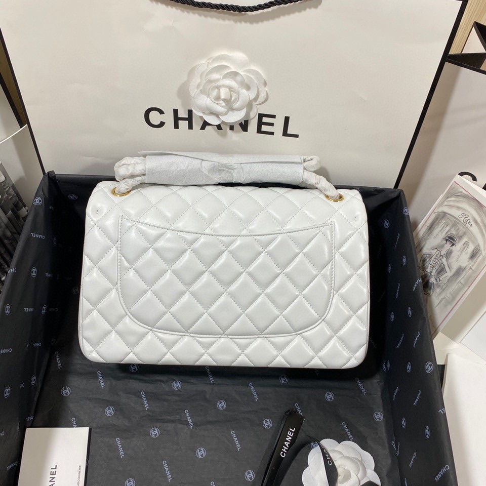 Ch*el flap bag large