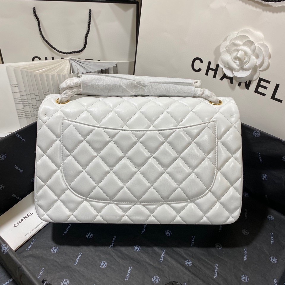 Ch*el flap bag large