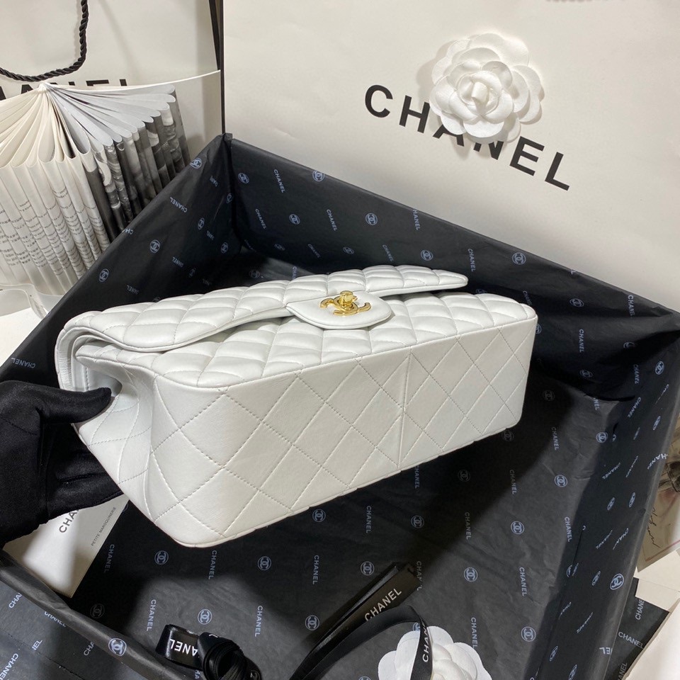 Ch*el flap bag large