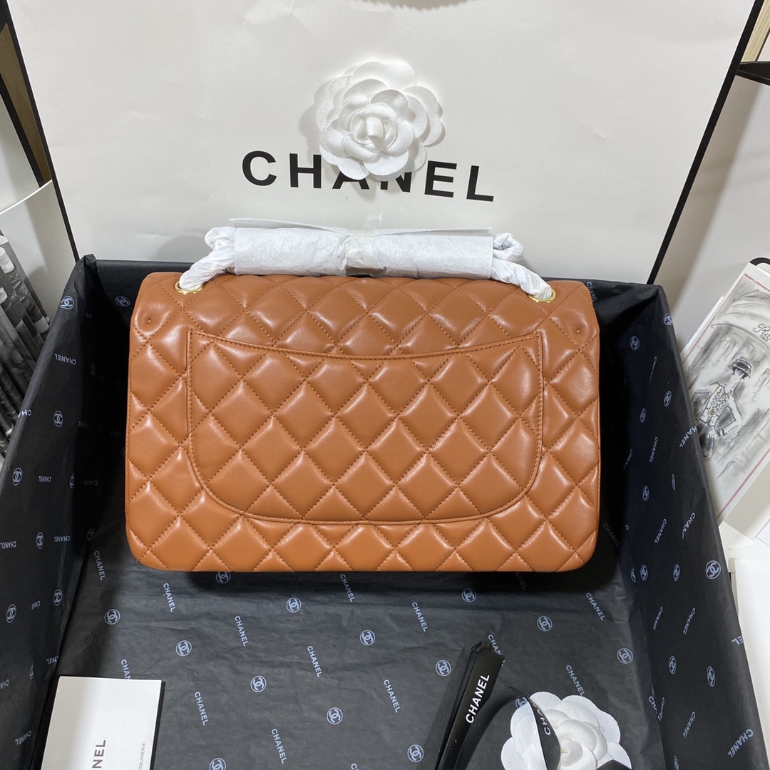 Ch*el flap bag large