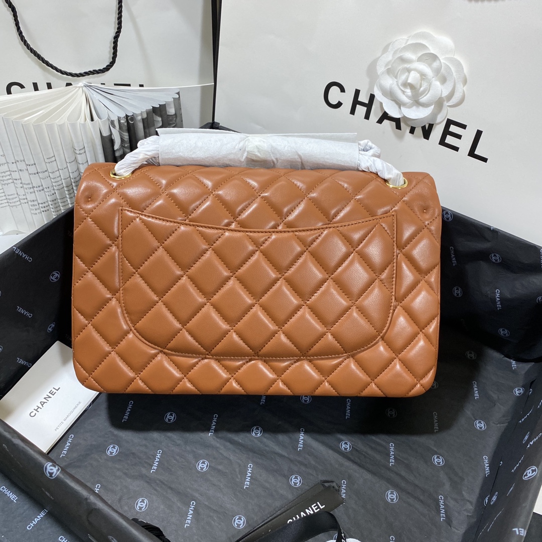 Ch*el flap bag large