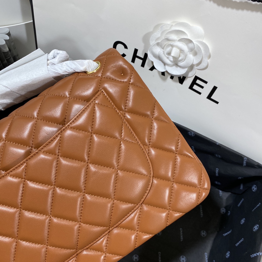 Ch*el flap bag large
