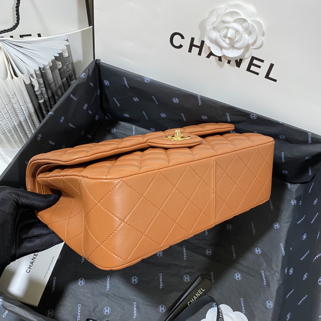 Ch*el flap bag large