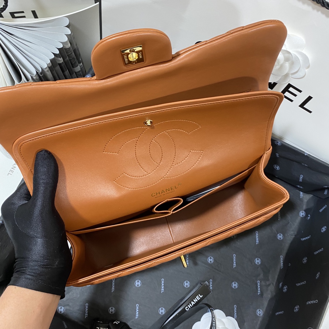Ch*el flap bag large