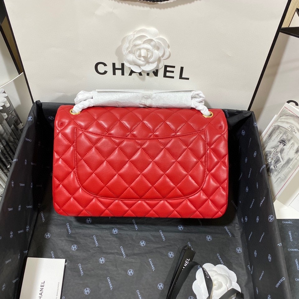 Ch*el flap bag large