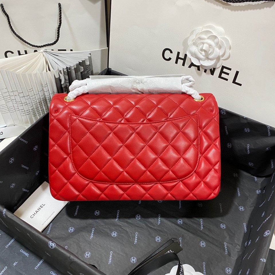 Ch*el flap bag large