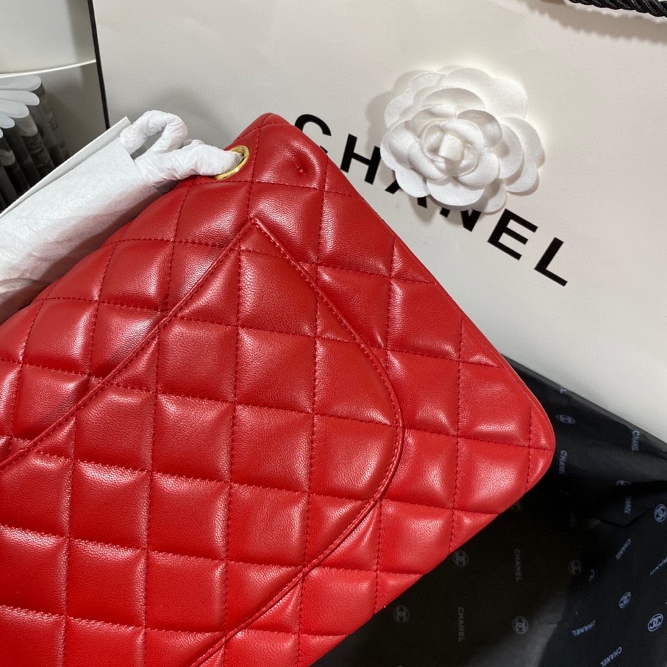 Ch*el flap bag large