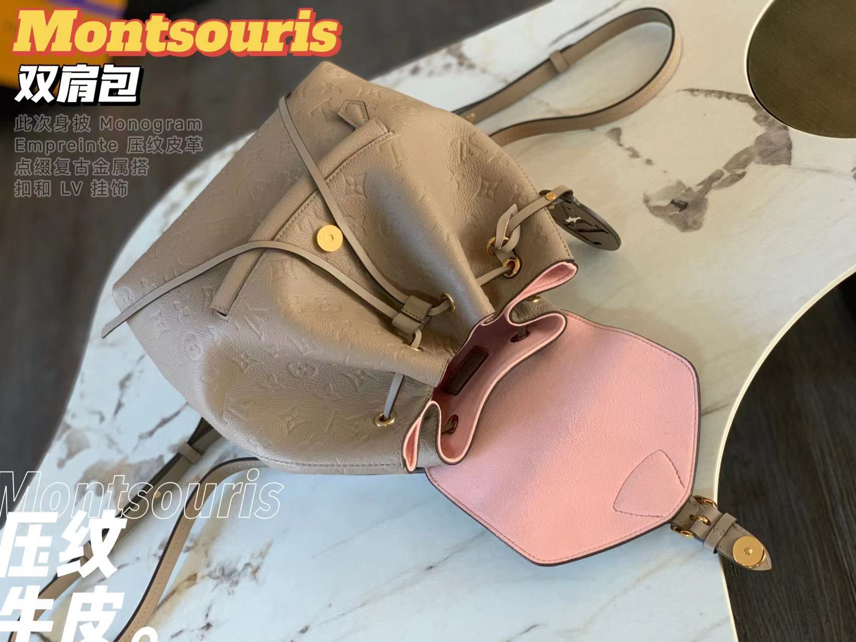 LV montsouris backpack–Top Quality Version