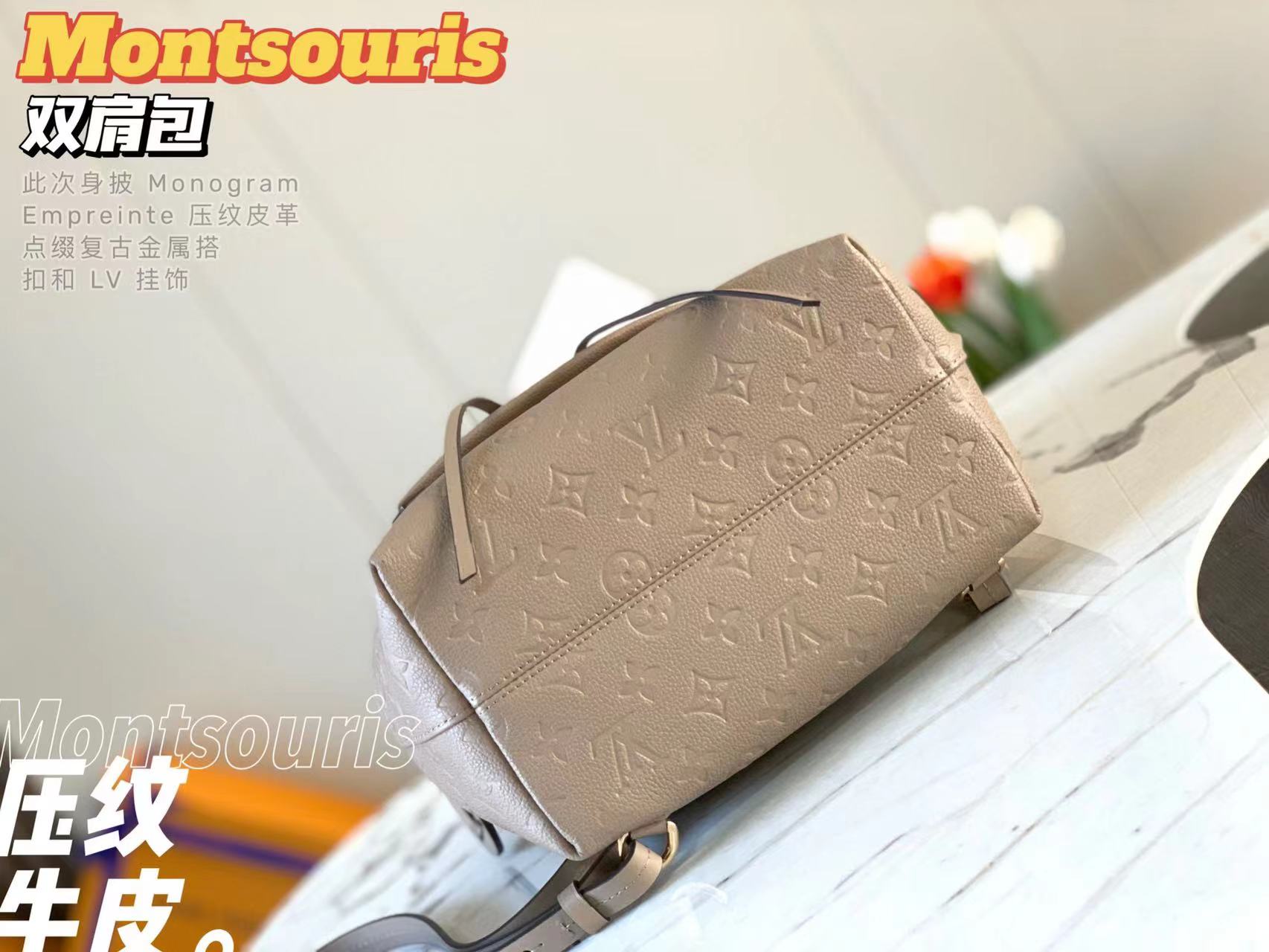 LV montsouris backpack–Top Quality Version