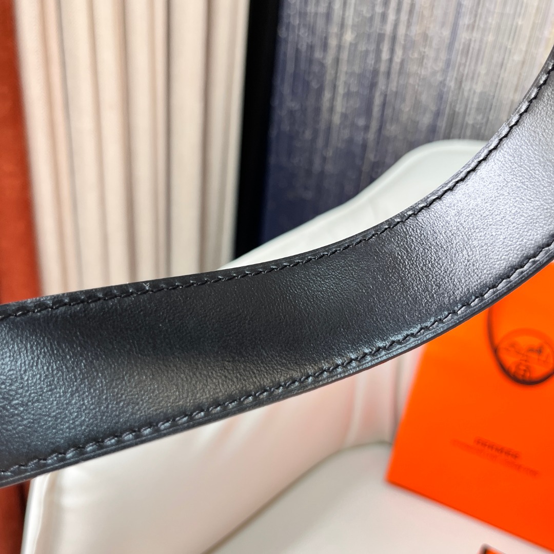 H**mes leather belt