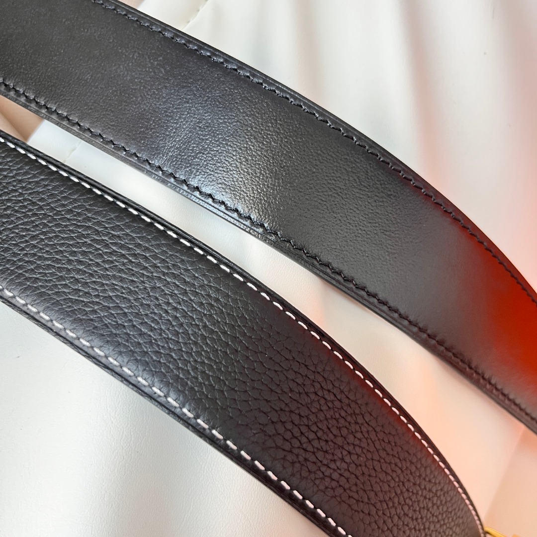 H**mes leather belt