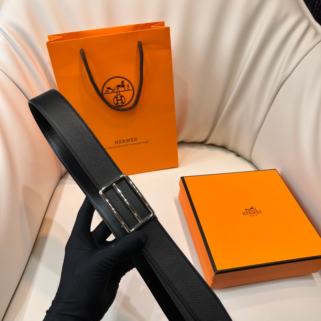 H**mes leather belt