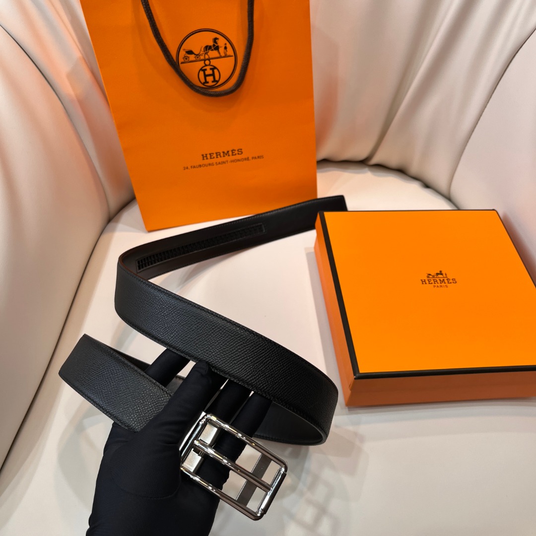 H**mes leather belt