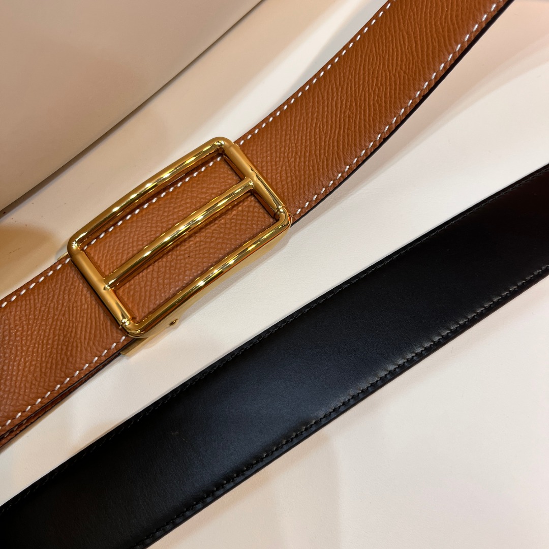 H**mes leather belt