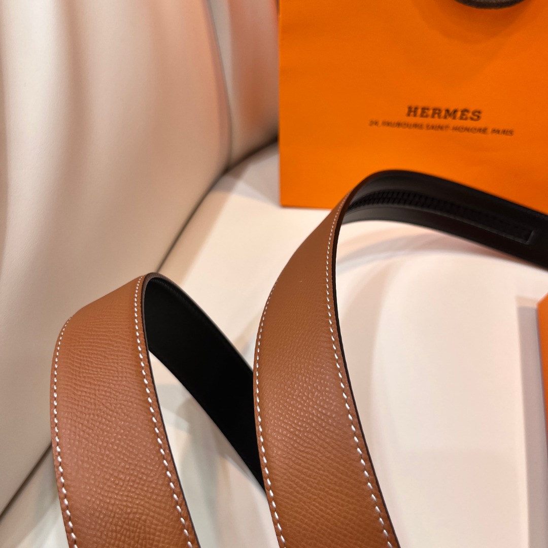 H**mes leather belt