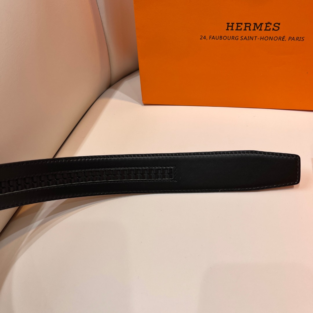 H**mes leather belt