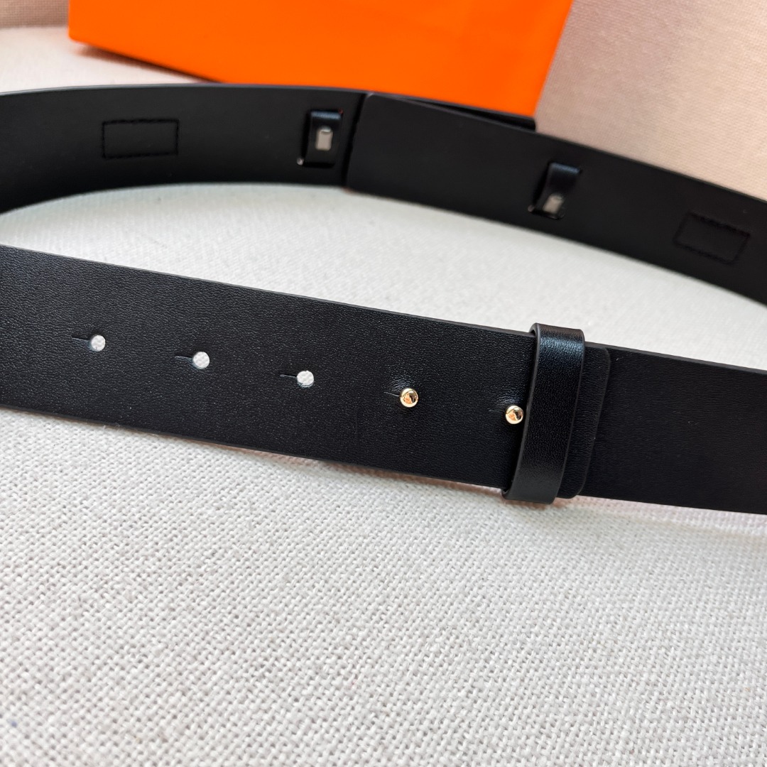 H**mes epsom kelly belt