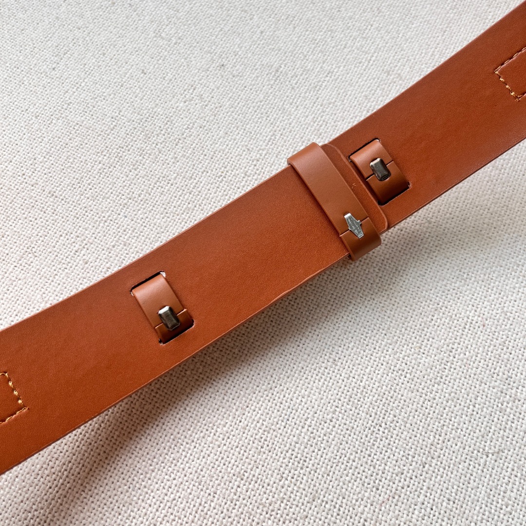 H**mes epsom kelly belt