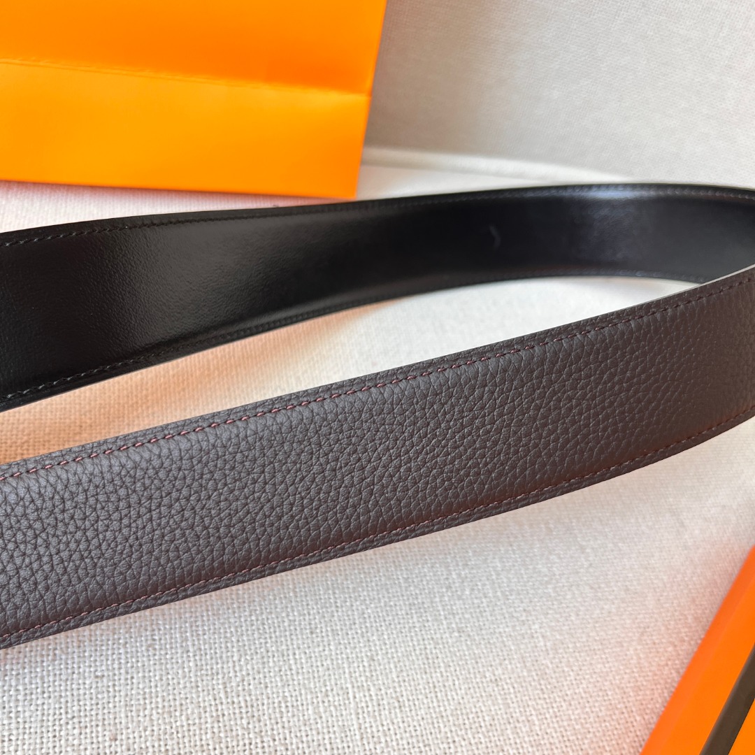 H**mes quentin reversible belt
