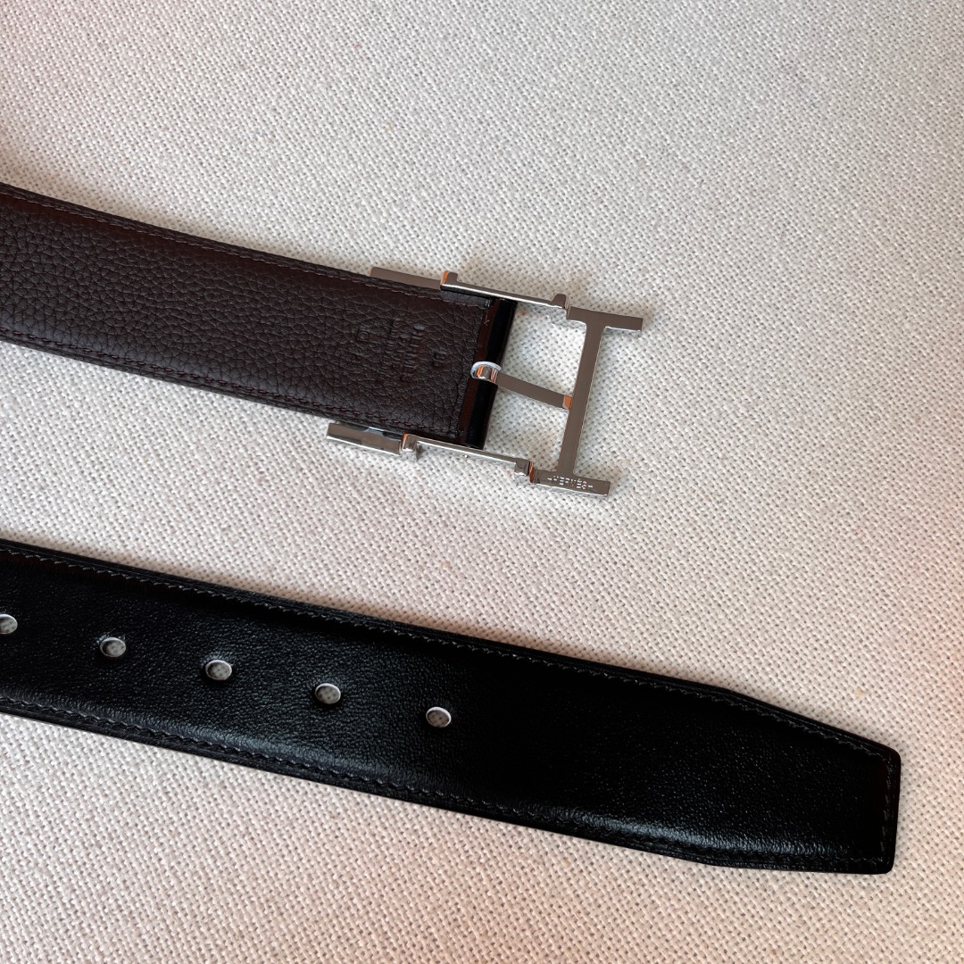 H**mes quentin reversible belt