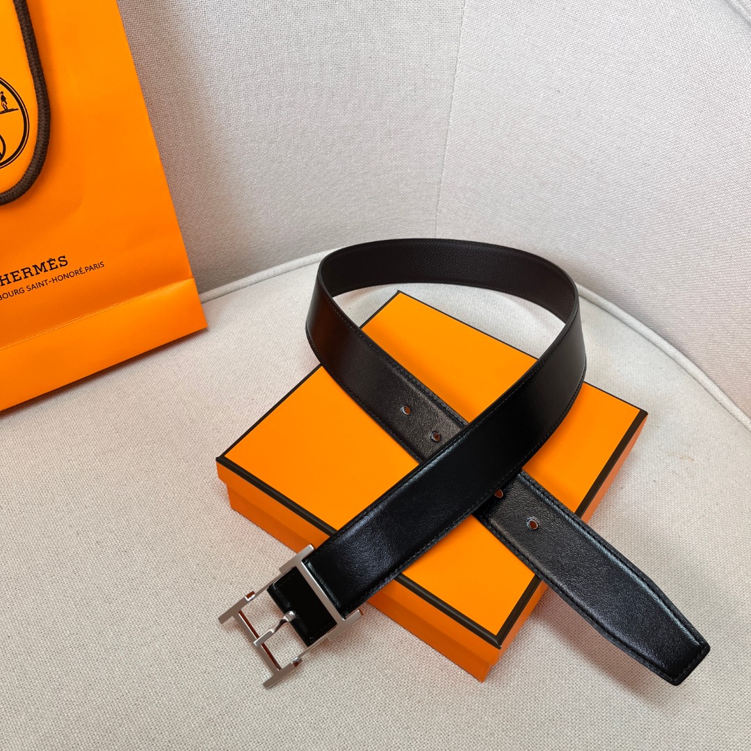 H**mes quentin reversible belt
