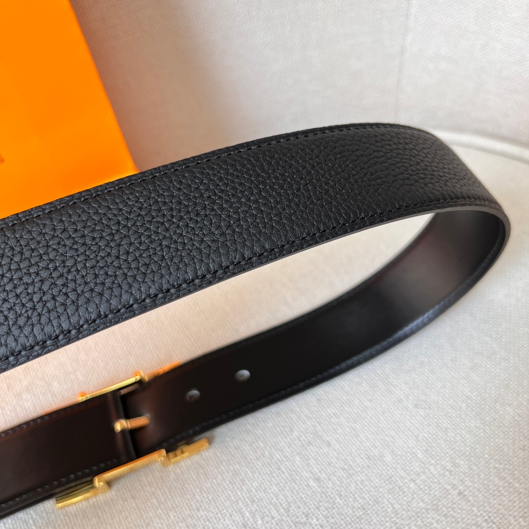 H**mes quentin reversible belt
