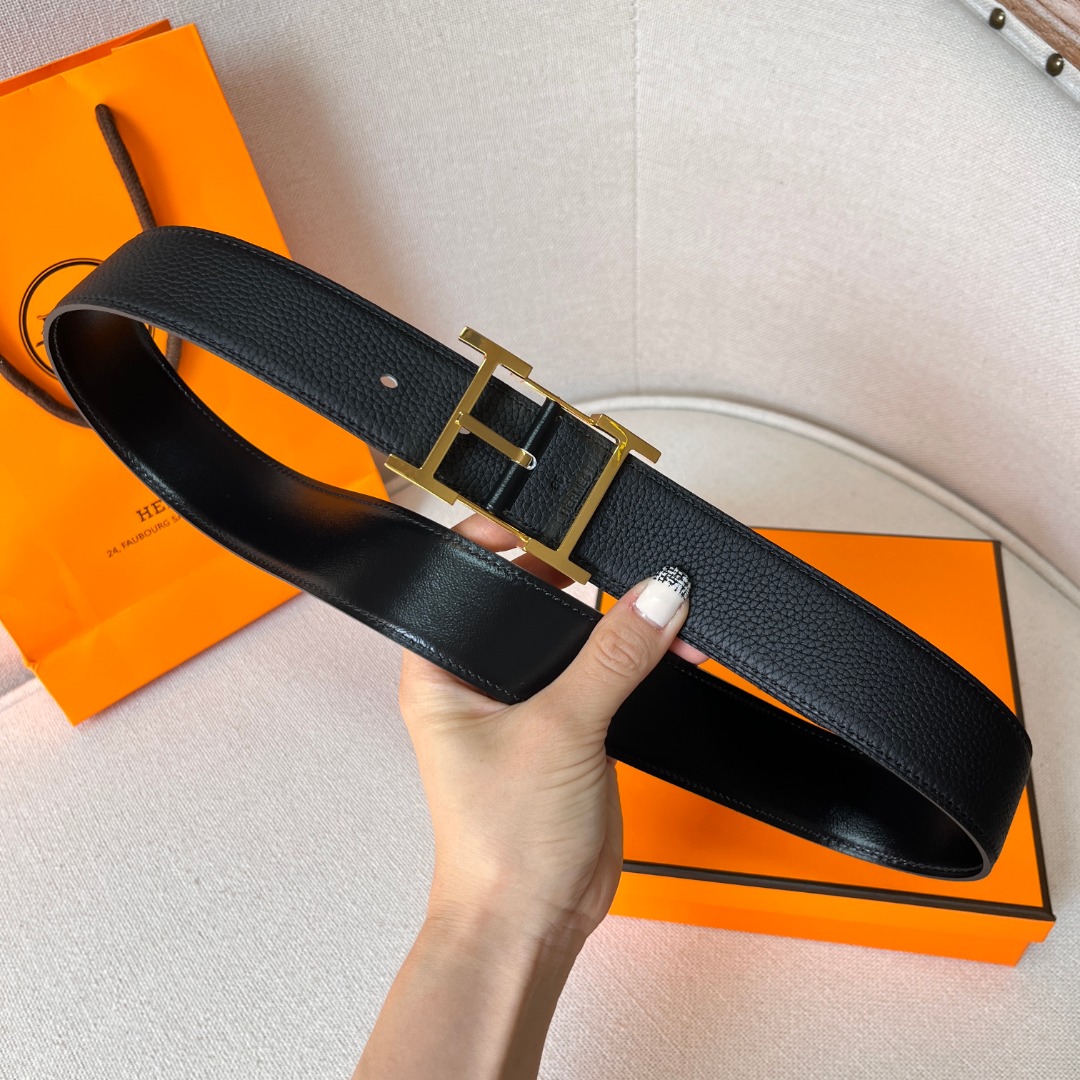 H**mes quentin reversible belt