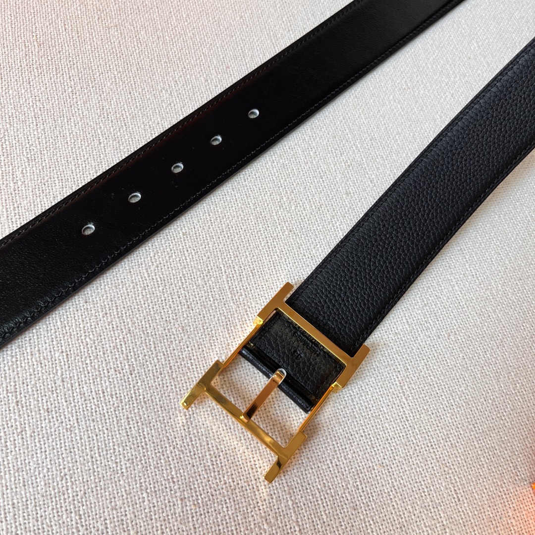 H**mes quentin reversible belt