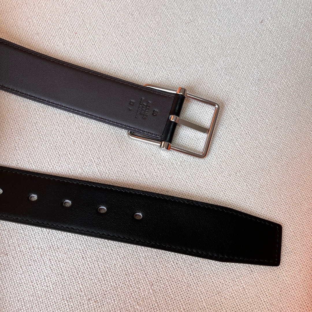 H**mes leather belt
