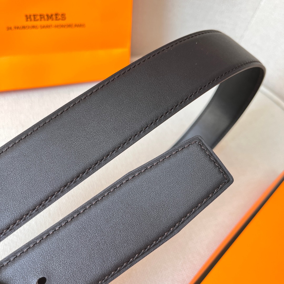 H**mes leather belt