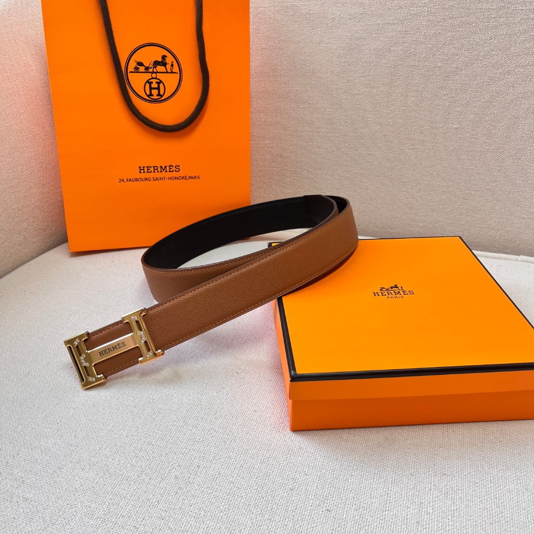 Hermès Cowhide Belt