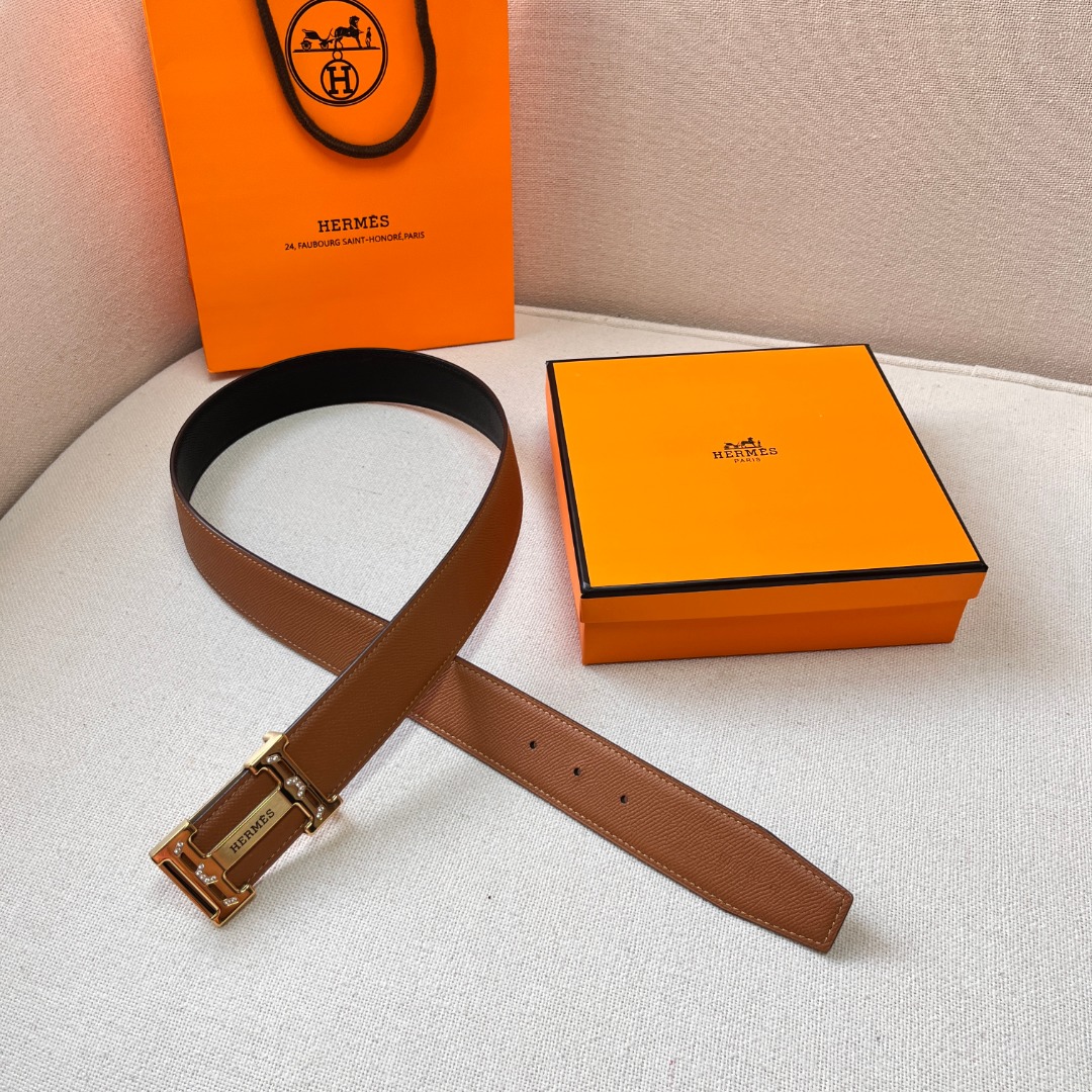 Hermès Cowhide Belt