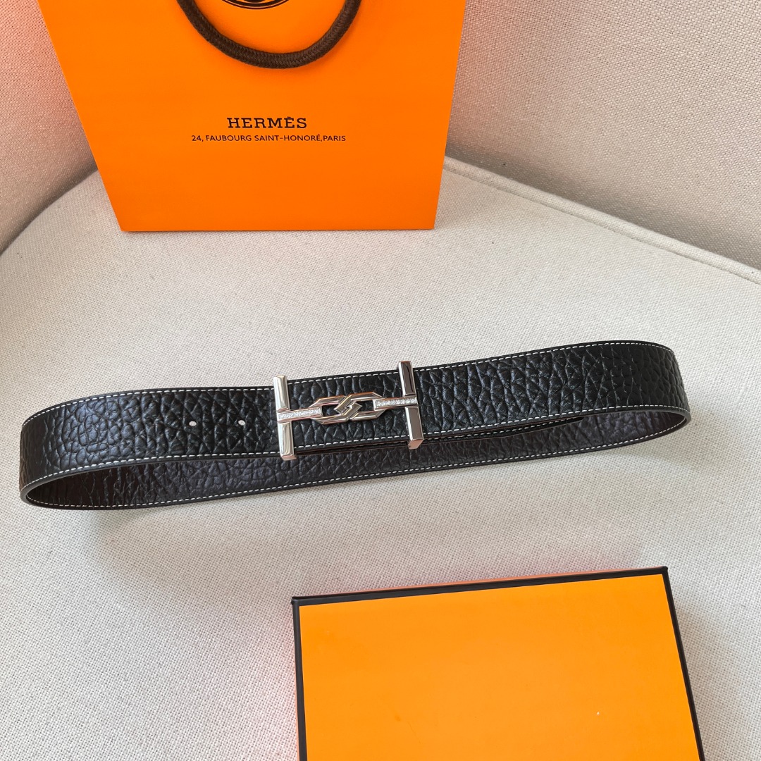 H**mes leather belt 3