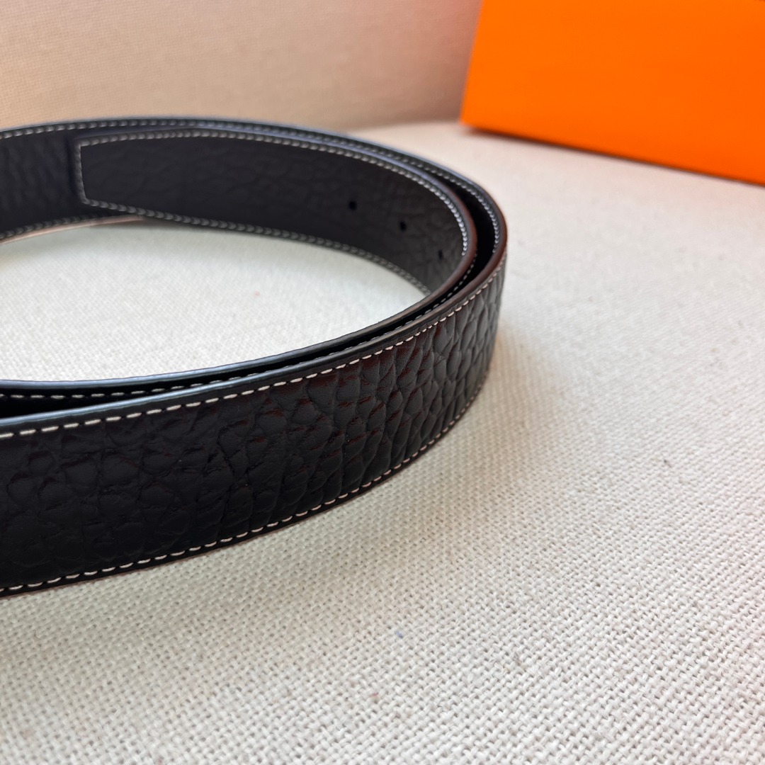 H**mes leather belt 3