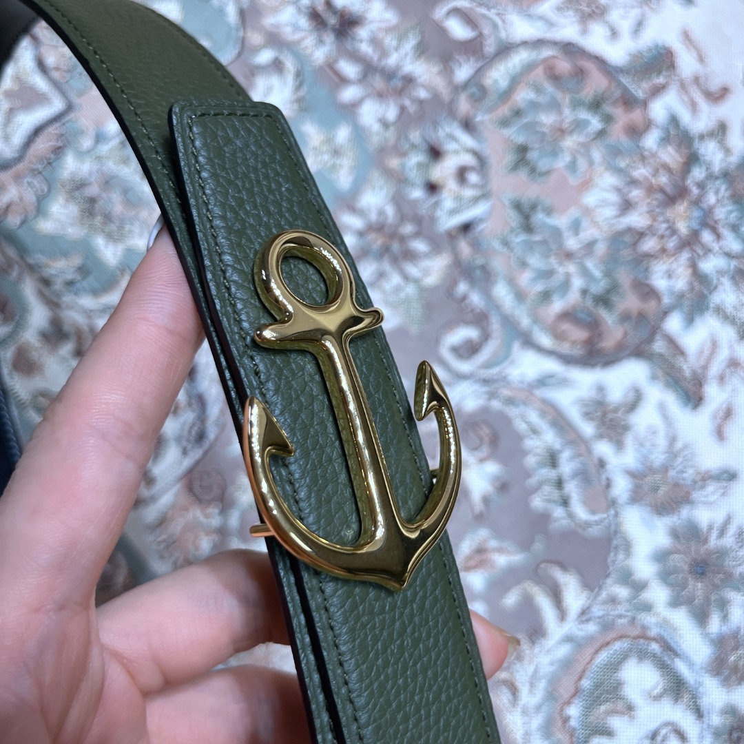 H**mes leather belt 4