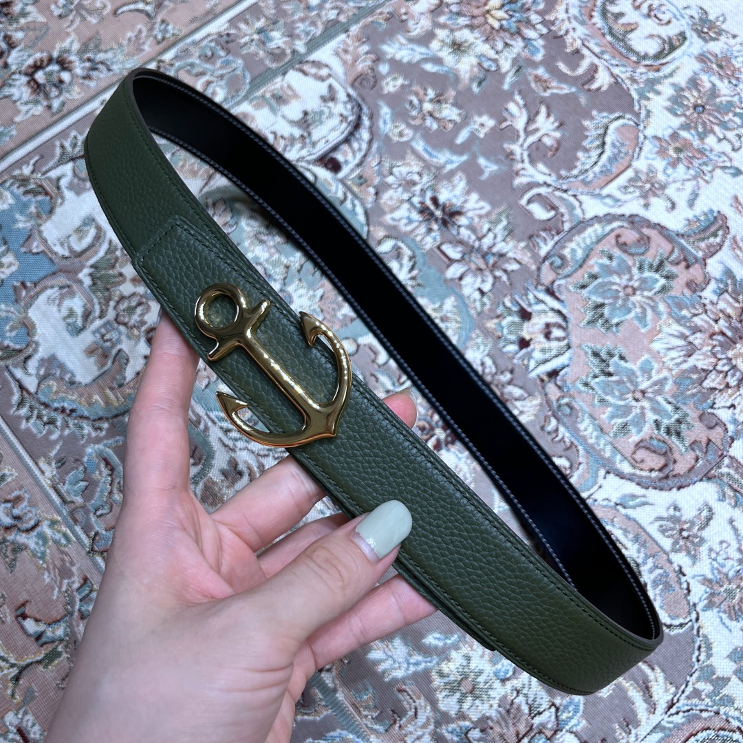 H**mes leather belt 4