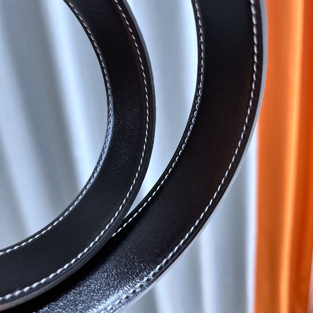 H**mes leather belt 4