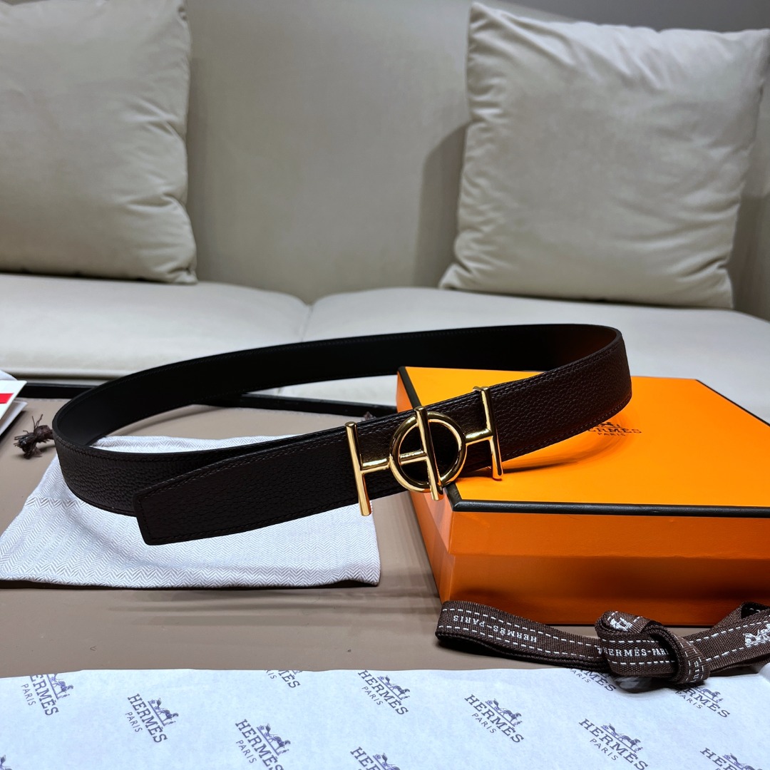 H**mes leather belt 5