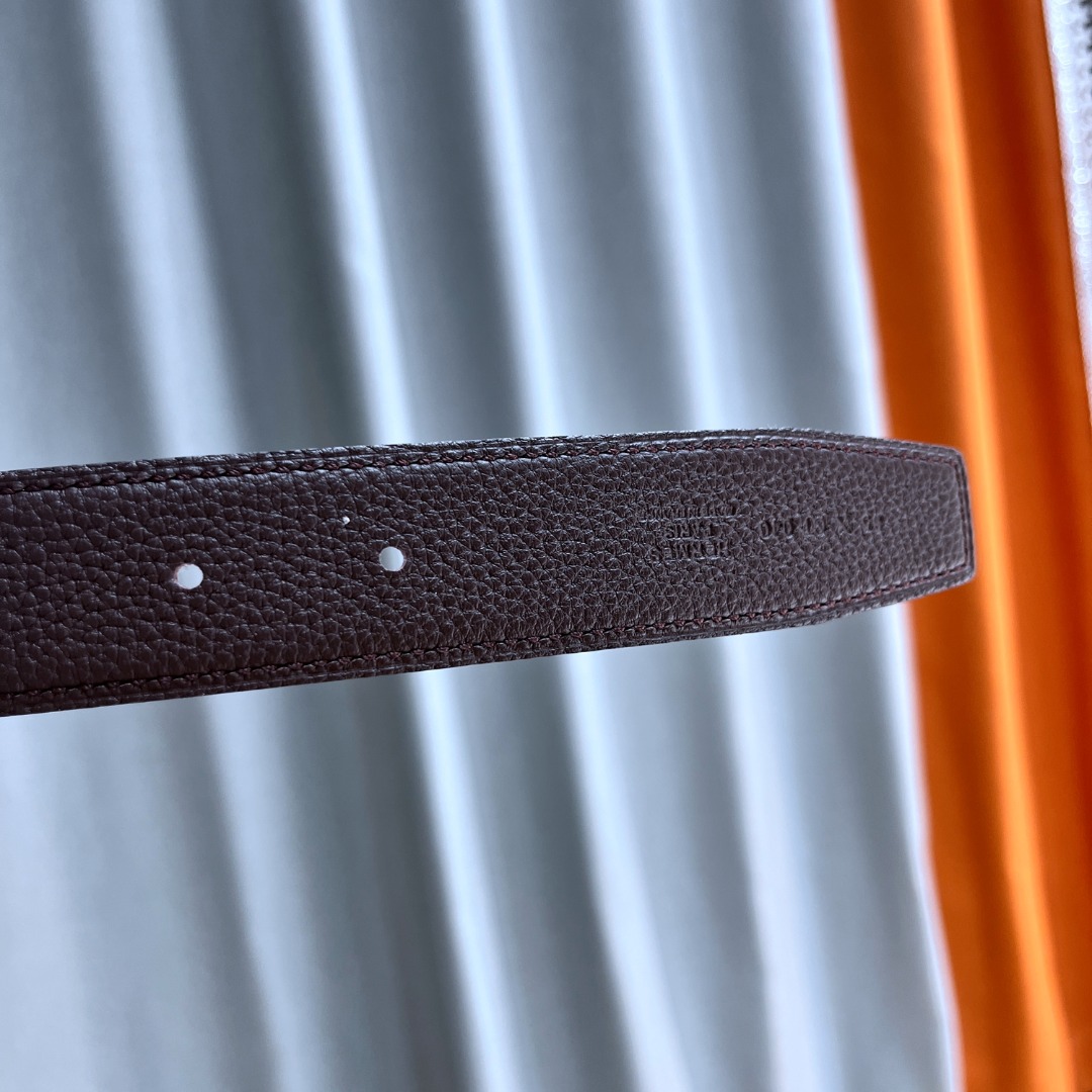 H**mes leather belt 5