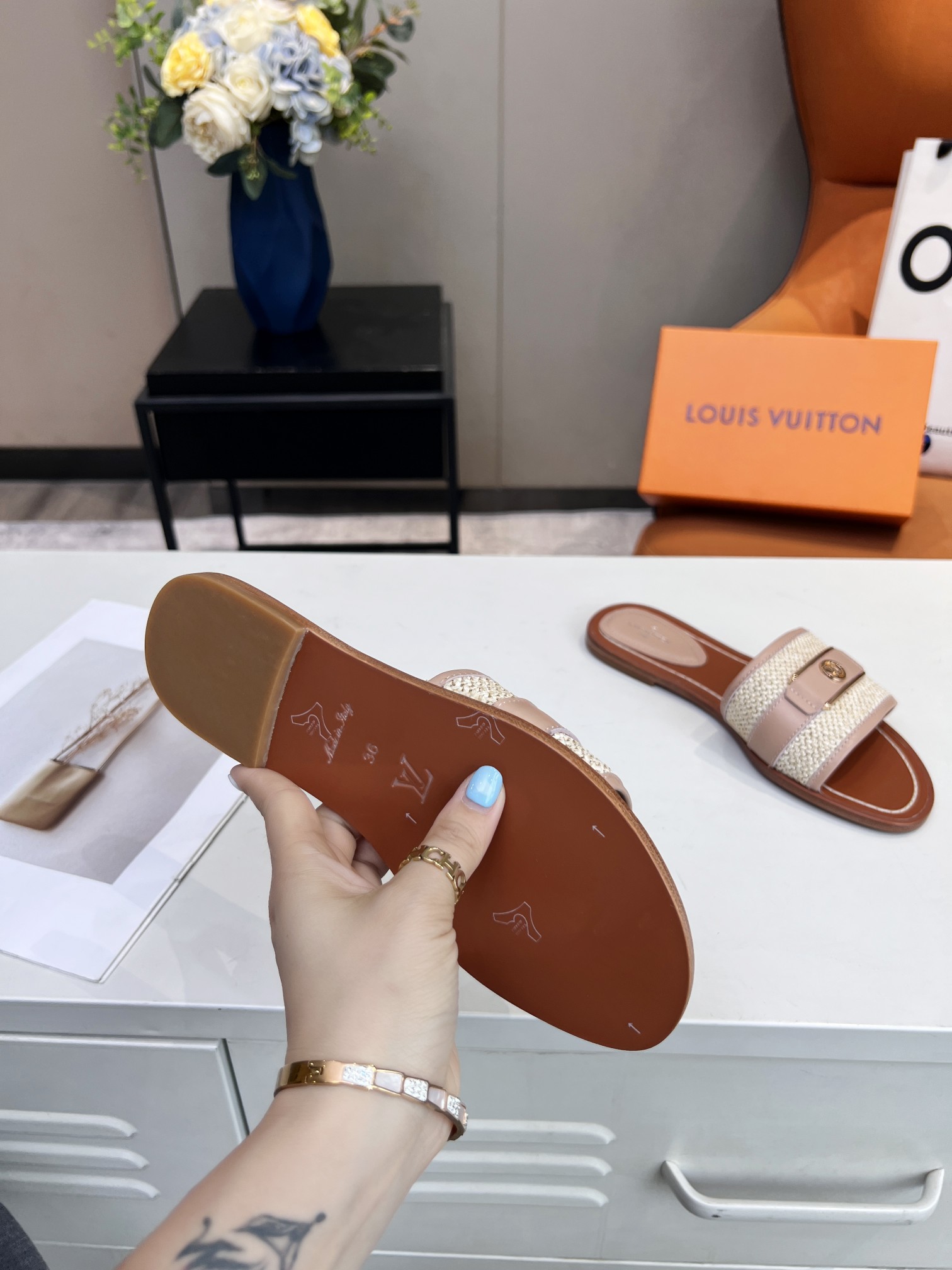 LV Slippers