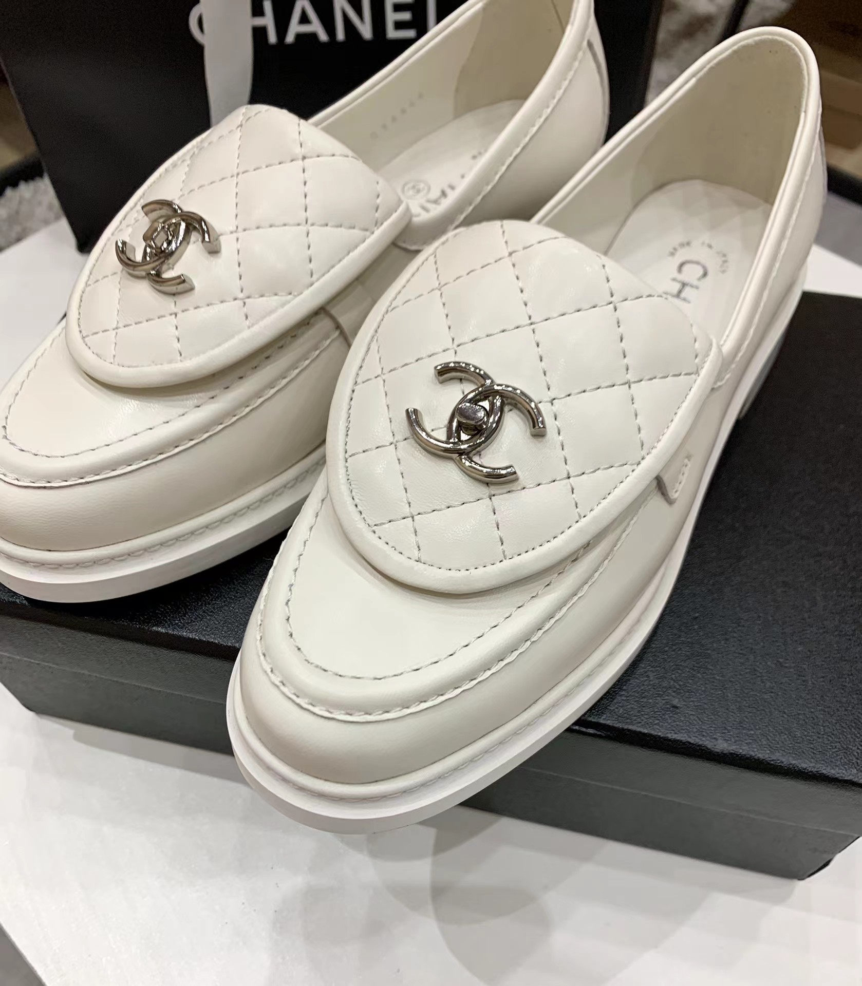 Ch*el loafers