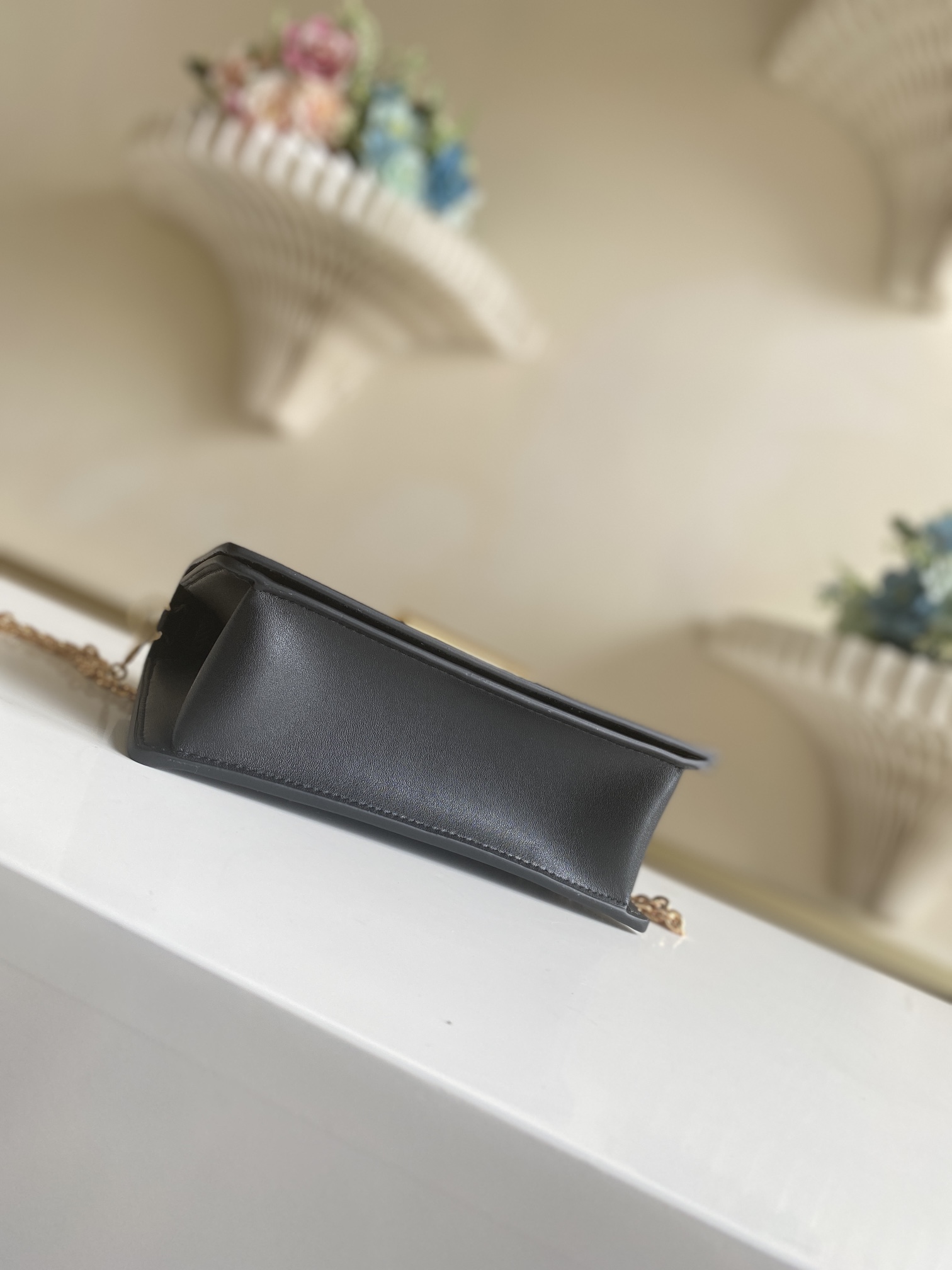 Twist Belt Chain Bag